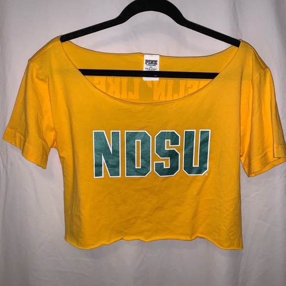 PINK Victoria's Secret Tops - PINK NDSU Bison Crop Top - NWOT